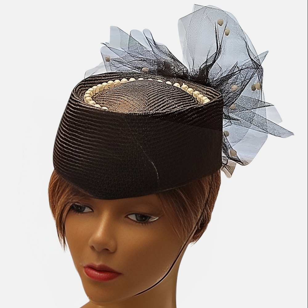 BETMAR Black Sassy & Classy Couture Ladies Hat - NWOT - Picture 4 of 13